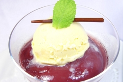 桃のコンポート